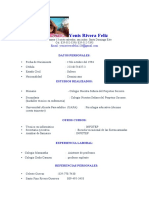 Curriculum Yenis Rivera Soltero Psicologia UAPA