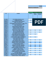 Listado Consultores Vigentes: Fecha de Actualización