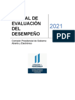 Manual de Evaluacion de Desempeno 2021 Rev. UP - RRHH - .UAJ - .DS