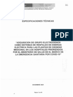 EETT Adquisición de Grupo Electrógeno Como Sistema de Respaldo de Energía Eléctrica