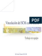 Vinculación Del SCM Con El Cliente: Trabajo en Equipo