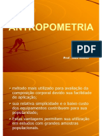 Avaliação composição corporal antropometria