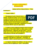 Allah Se Prie-T-Il Lui-Même ? (Coran 33:56)