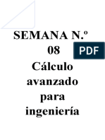 Semana N.º 08 Cálculo Avanzado para Ingeniería