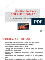 Introduction To Laser and Light Therapy: Mohammed TA Omar Ph.D. PT