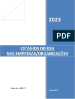 Artigo - Estágios Do Esg Nas Empresas-Organizações - Pedro - Lins - Fix-Cs - Esg - 2023 - VF