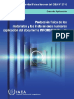 Protección Física de Los Materiales y Las Instalaciones Nucleares (Aplicación Del Documento INFCIRC/225/Rev. 5)