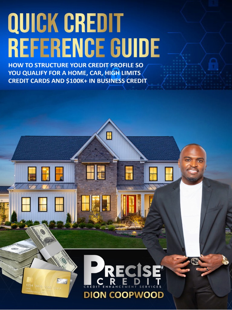 Quick Credit Reference Guide (DC17 ) PDF Credit Card Annual