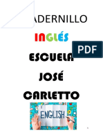 Cuadernillo Inglés