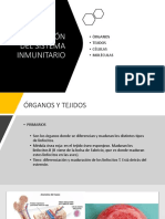 Composición Del Sistema Inmunitario: - Órganos - Tejidos - Células - Moléculas