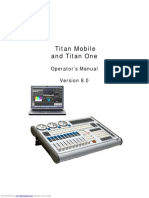 Titan Mobile and Titan One: Operator's Manual
