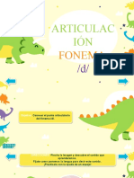 Articulac IÓN: Fonema