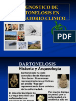 Diagnóstico de bartonelosis en laboratorio