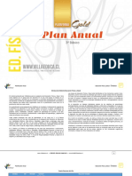 Planificación Anual - EDUCACION FISICA - 3basico - G