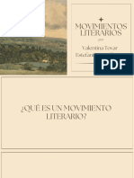 Movimientos Literarios