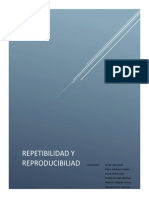 Repetibilidad Y Reproducibiliad