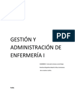 Gestión y Administración de Enfermería