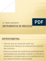 Instrumentos de Medicion: Lic. Pamela Nina Mayta