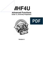 MHF4U - Unit 1 - Version A