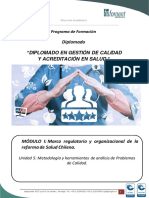 Unidad 5. Metodología y Herramientas de Análisis de Problemas de Calidad.