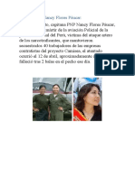 Biografía de Nancy Flores Pàucar, primera mártir de la aviación policial