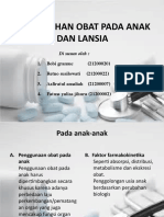 Kel Ii Pengolahan Obat Pada Anak Dan Lansia