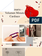 4° Seminario - Volumen Minuto Cardiaco: Bandin, Magdalena Ay 1° - UAII de Fisiología