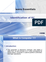 Hardware Essentials: Identification of PC