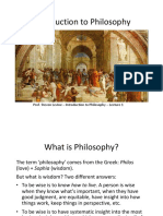 1 Intro To Philosophy