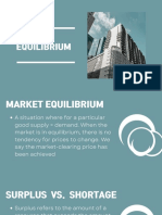 Market Equilibrium