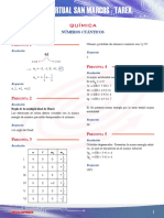 Química: Números Cuánticos