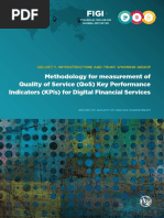 Methodology For Measurement of Quality of Service (QoS) Key Performance Indicators (KPIs) For Digital Financial Services - 2