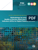 Methodology For Measurement of Quality of Service (QoS) Key Performance Indicators (KPIs) For Digital Financial Services - 2