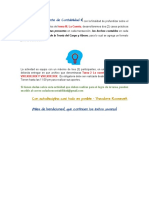 Contabilidad II - Casos prácticos de identificación de cuentas y aplicación de la teoría del cargo y abono