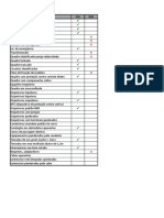 Condições gerais de instalação elétrica checklist