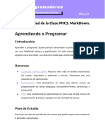 Texto de La Actividad de MarkDown de La Clase M1C3