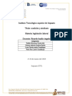 Coalicion y Sindacato y Sus Requisitos