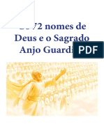 Os 72 Nomes de Deus e o Sagrado Anjo Guardião