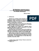 Derecho Procesal Constitucional Derecho Constitucional Procesal Una Misma Disciplina