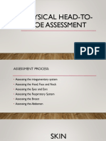 Physical Head-To-Toe Assessment