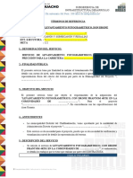 TDR Levantamiento Fotogrametrico con DRONE PHANTOM 4 RTK