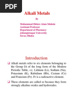 Alkali Metals