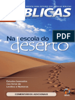 Estudos Baseados Nos Livros de Levítico e Números: Comentários Adicionais