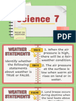 Lesson 6 - Wind and Air Masses - With RECAP On WEATHER