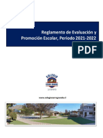 Reglamento Evaluación y Promoción 2021-2022