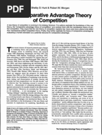 Download Hunt and Morgan 1995 Comparative Advantage Theory of Competition by Niklas Laage-Petersen SN63903416 doc pdf
