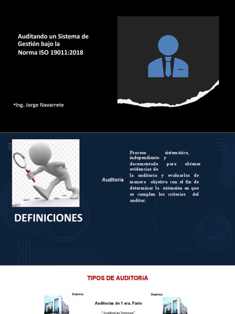 Auditando bajo la norma iso 190112018 pdf auditor a contralor