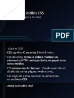 Hojas de Estilos CSS