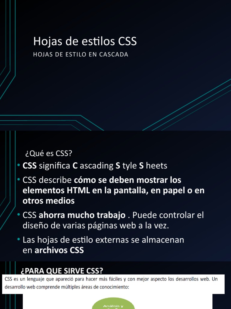 Hojas de Estilos CSS-1 | Descargar gratis PDF | Red mundial | Internet ...
