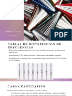 Tablas de Dist de Frec